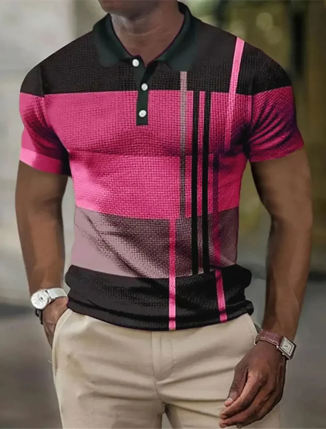 GESTREIFTES POLOSHIRT FÜR HERREN