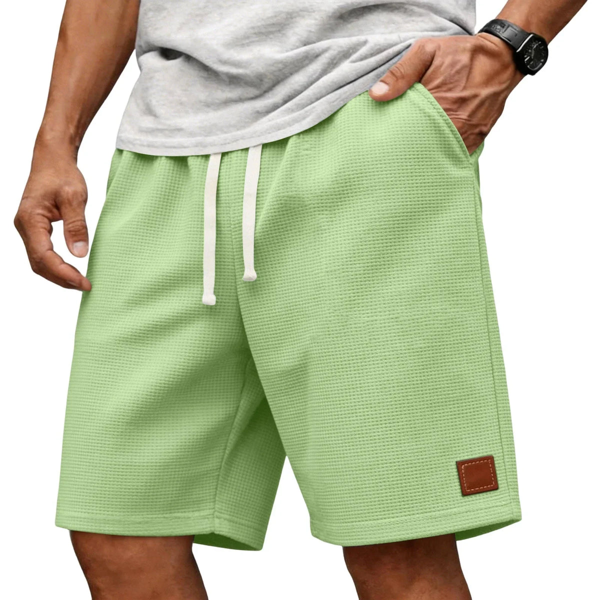 WAFFLE TEXTURE SHORTS FÜR MÄNNER
