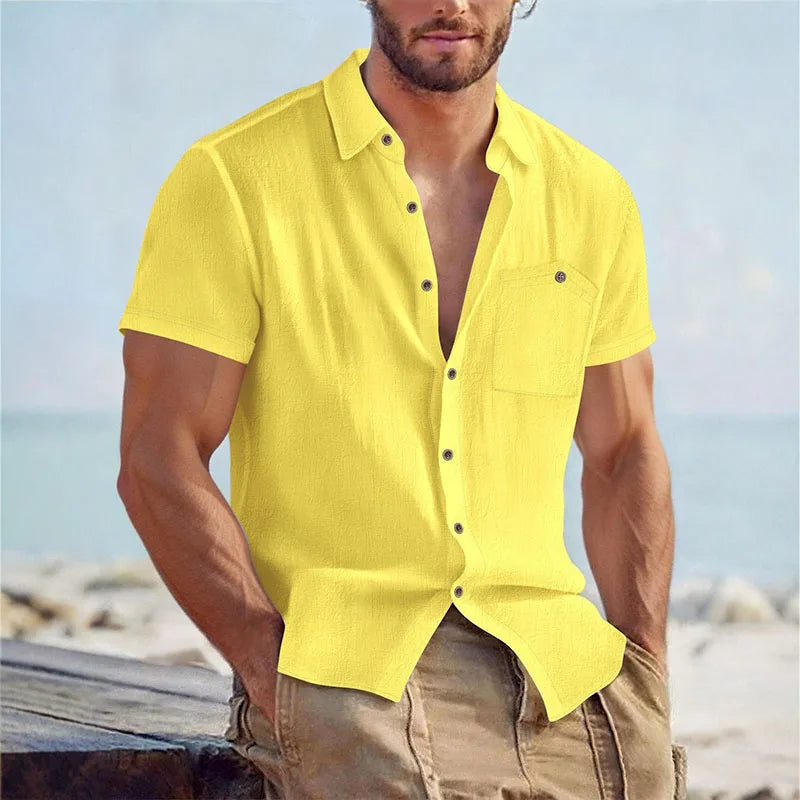 BUTTON-UP SOMMERHEMD FÜR HERREN
