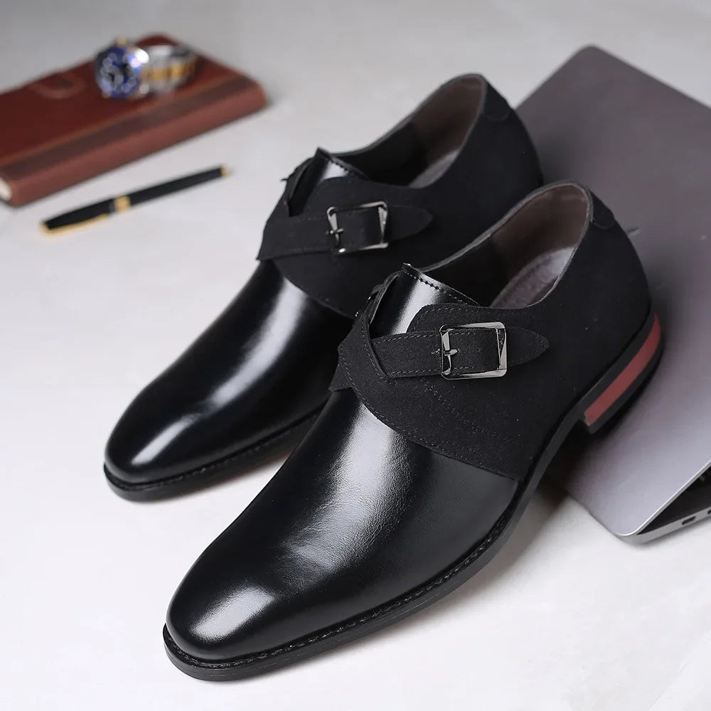 DOPPELT SCHNALLEN LOAFERS FÜR MÄNNER