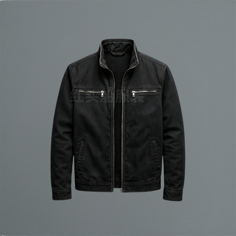 KLASSISCHE BAUMWOLLE-JACKE FÜR MÄNNER