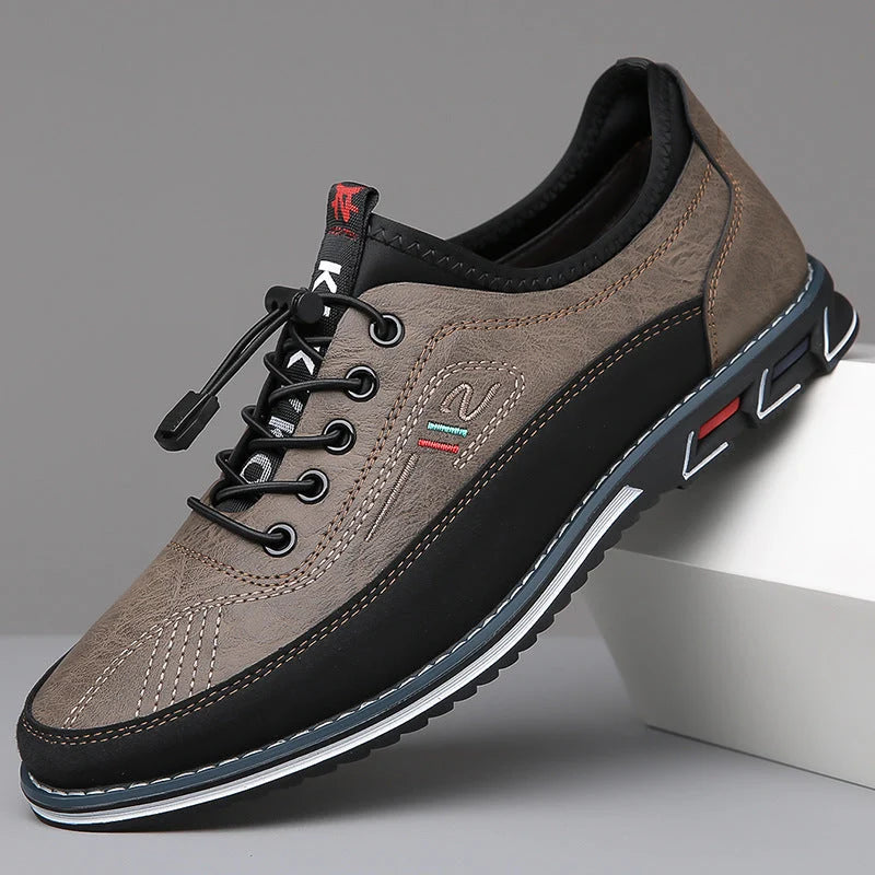 Herren Oxford-Schuhe mit Schnürverschluss und klassischem Design