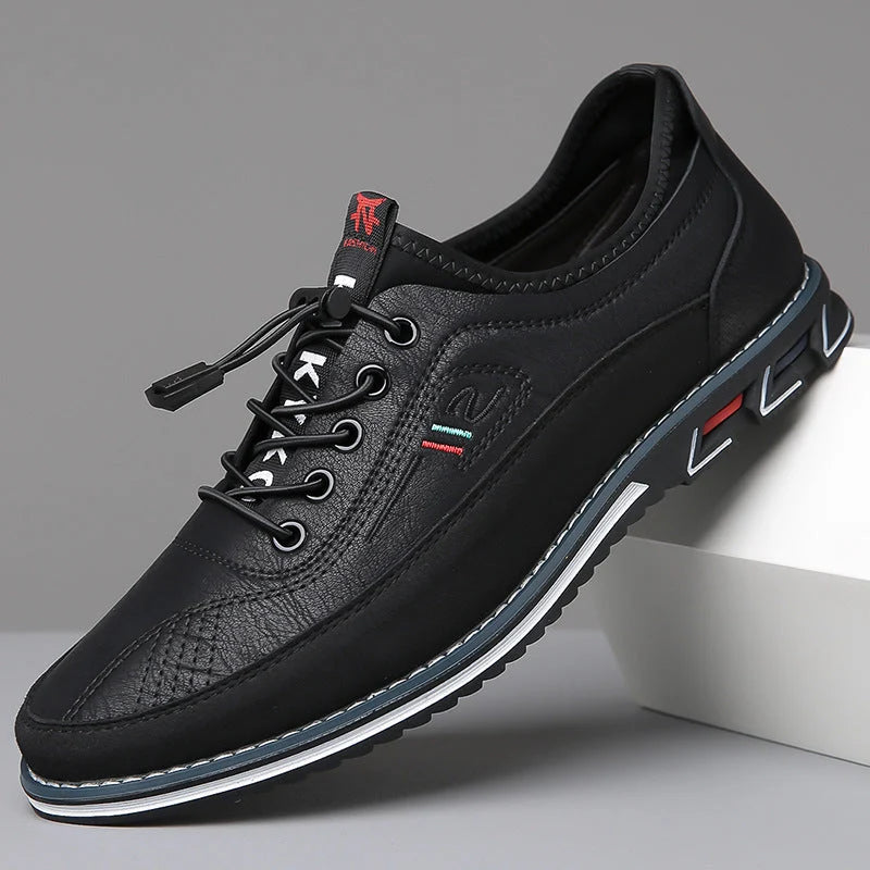 Herren Oxford-Schuhe mit Schnürverschluss und klassischem Design