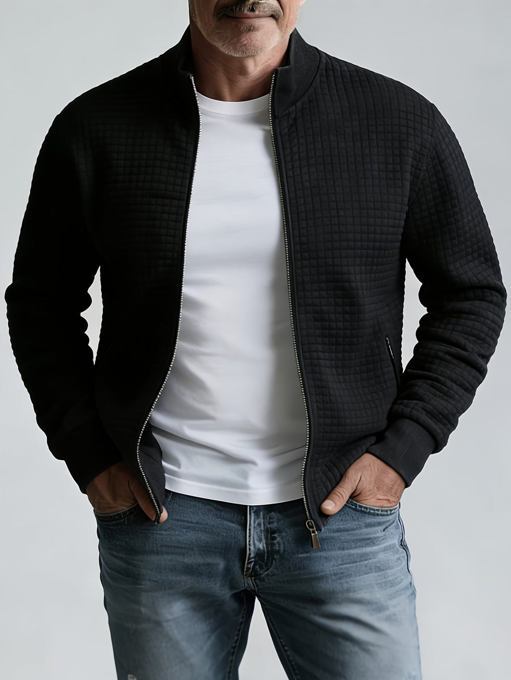 WAFFLE ZIP JACKEN FÜR HERREN