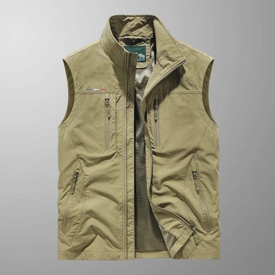 MULTI-POCKET UTILITY-WESTE FÜR HERREN
