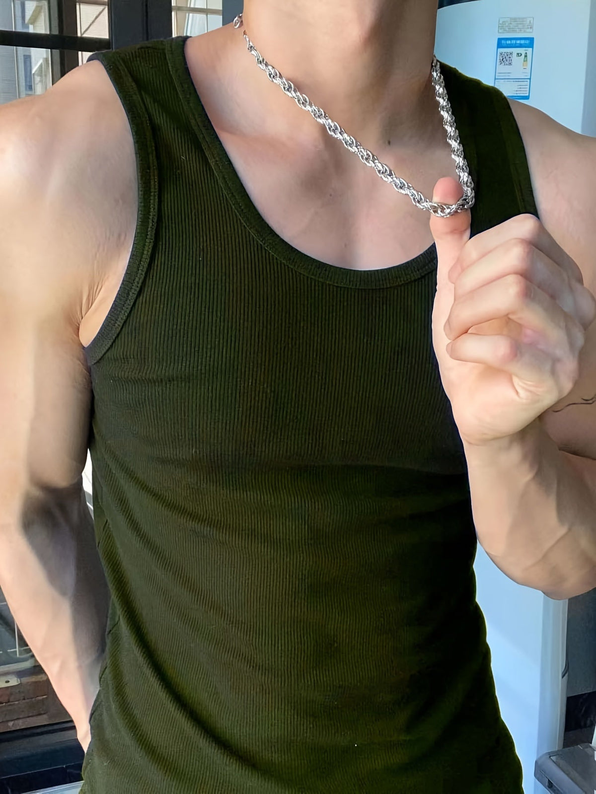 STRETCH TANKTOP FÜR HERREN