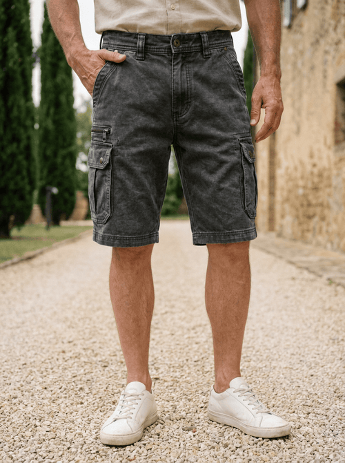 CARGO BAUMWOLL SHORTS FÜR MÄNNER