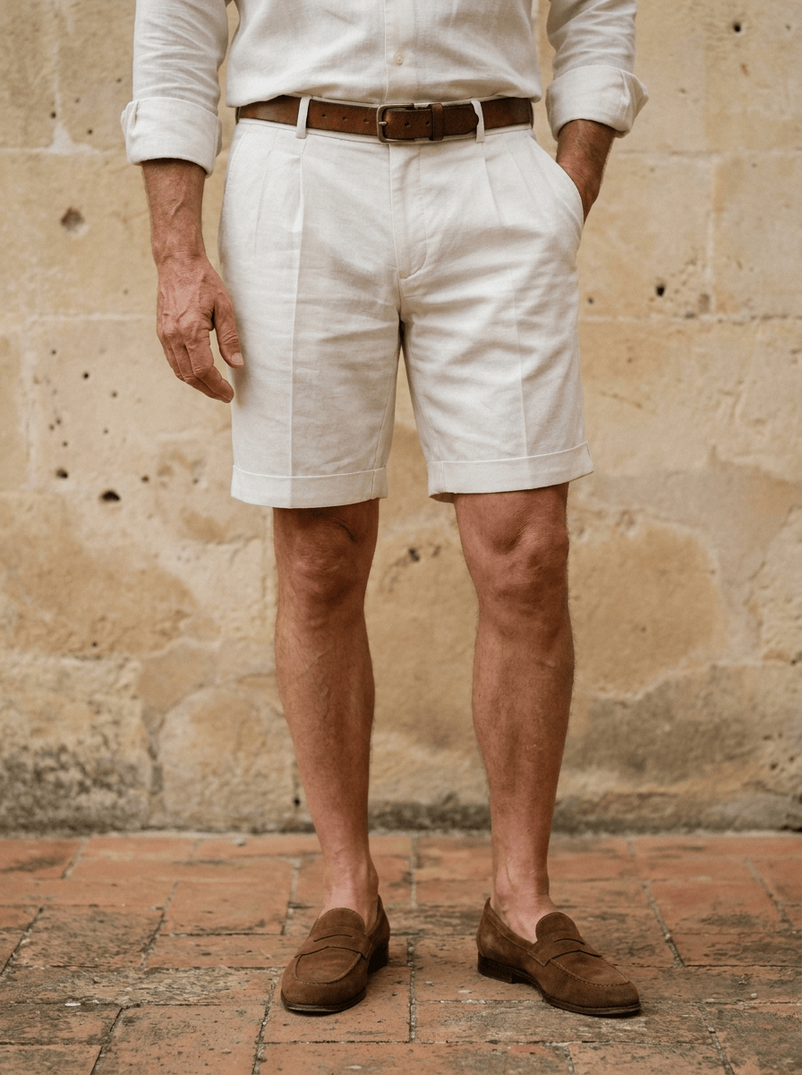 FALTENHOSE FÜR HERREN