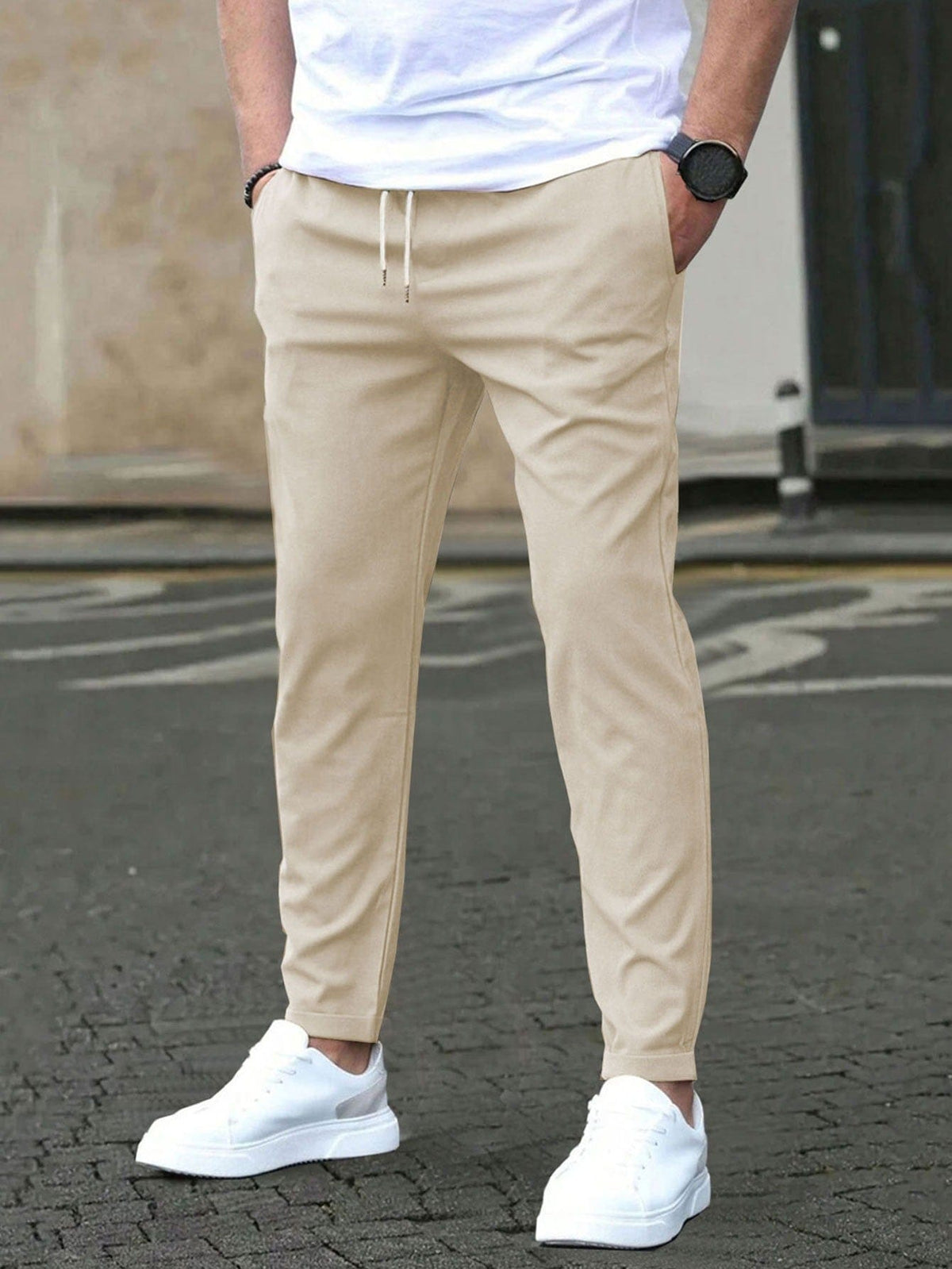 STRETCH TAPERED HOSEN FÜR MÄNNER