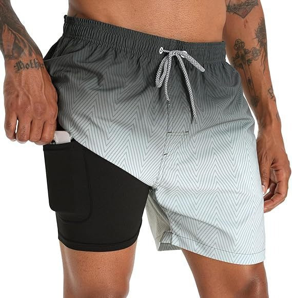 SCHNELLTROCKENDE BADESHORTS FÜR MÄNNER