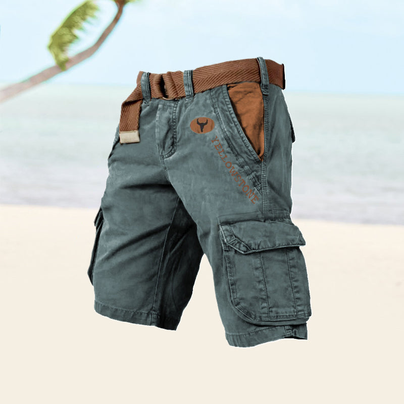 SLIM CARGO-SHORTS FÜR HERREN