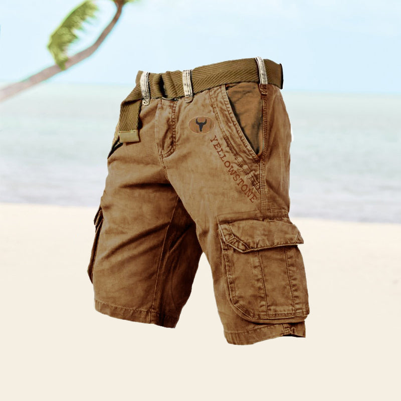 SLIM CARGO-SHORTS FÜR HERREN
