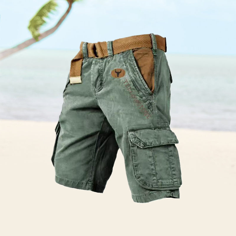 SLIM CARGO-SHORTS FÜR HERREN