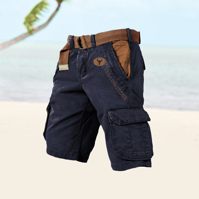 SLIM CARGO-SHORTS FÜR HERREN