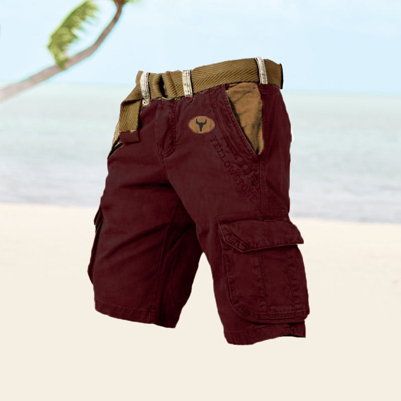 SLIM CARGO-SHORTS FÜR HERREN