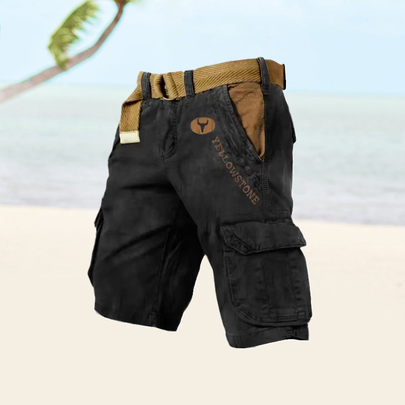 SLIM CARGO-SHORTS FÜR HERREN