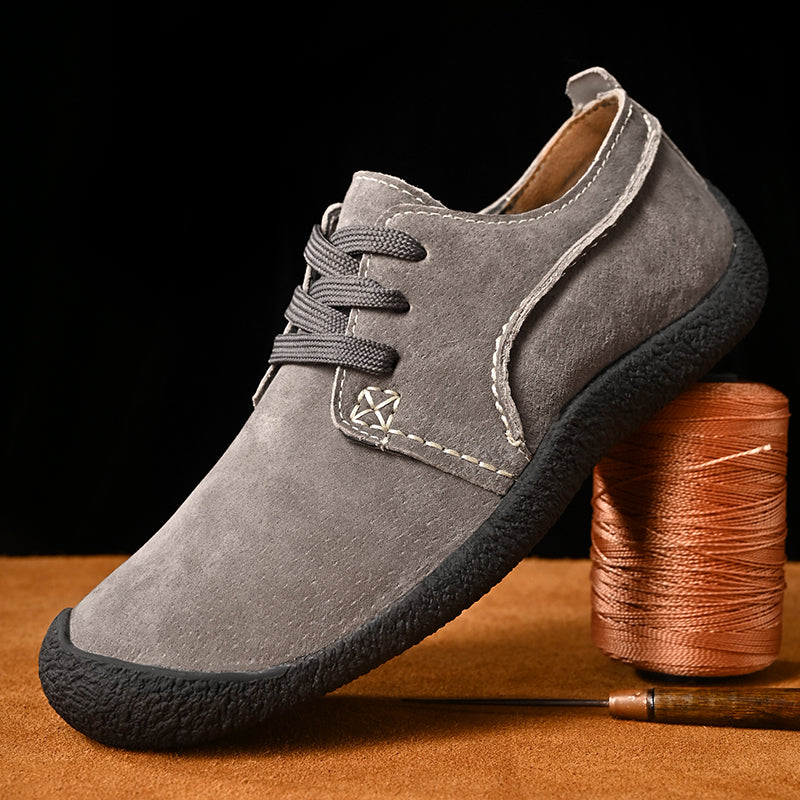 Schnürschuhe aus Wildleder für Herren