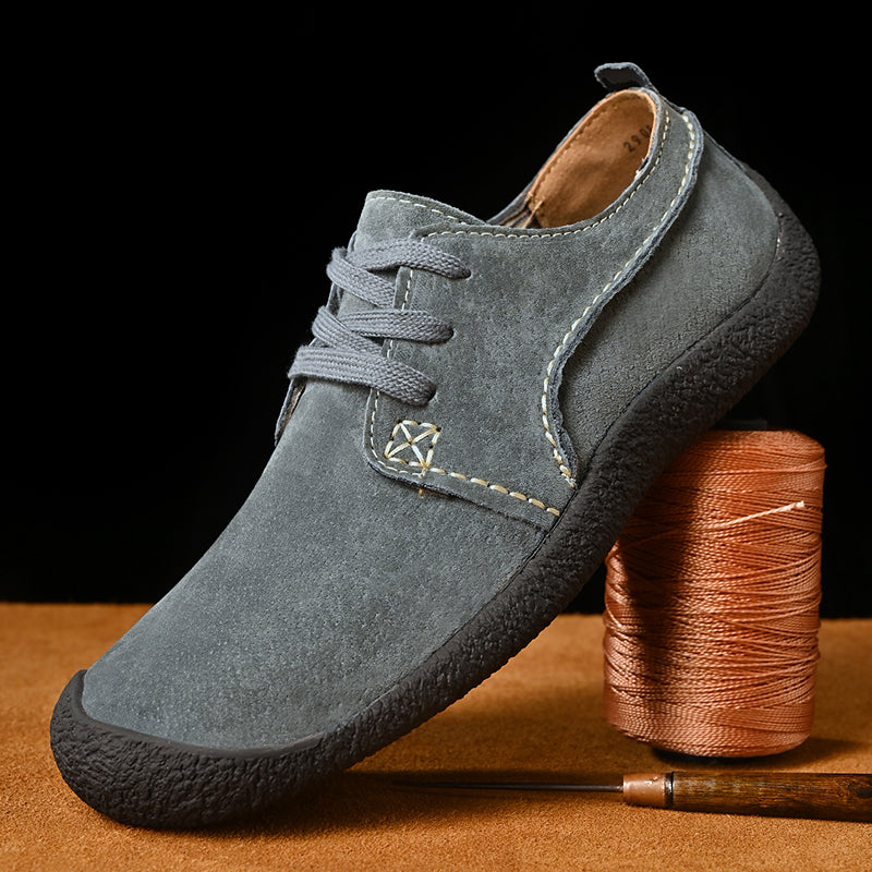 Schnürschuhe aus Wildleder für Herren