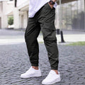 Men's Cuffed Cargo Jogger Trousers