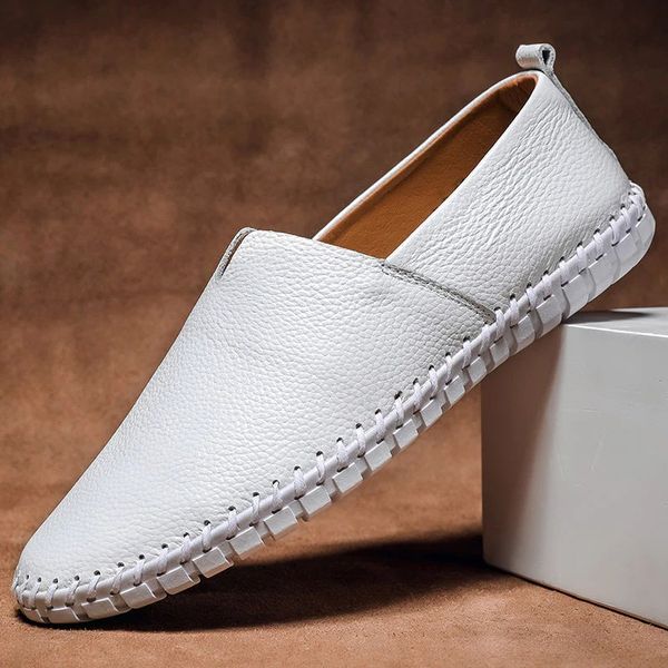 Men's Faux Leather Slip On Loafers