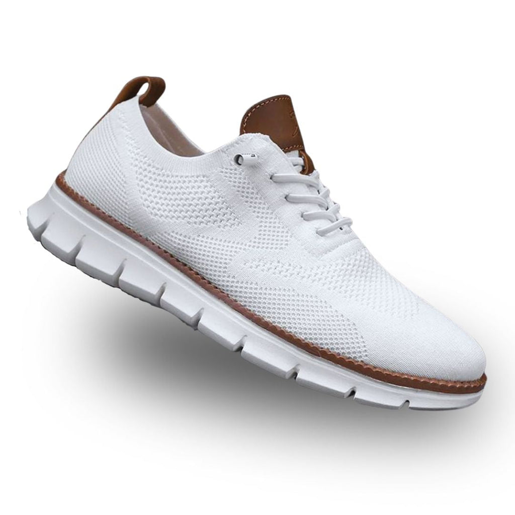 Men's Knitted Mesh Lace Up Walking Shoes