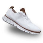 Men's Knitted Mesh Lace Up Walking Shoes