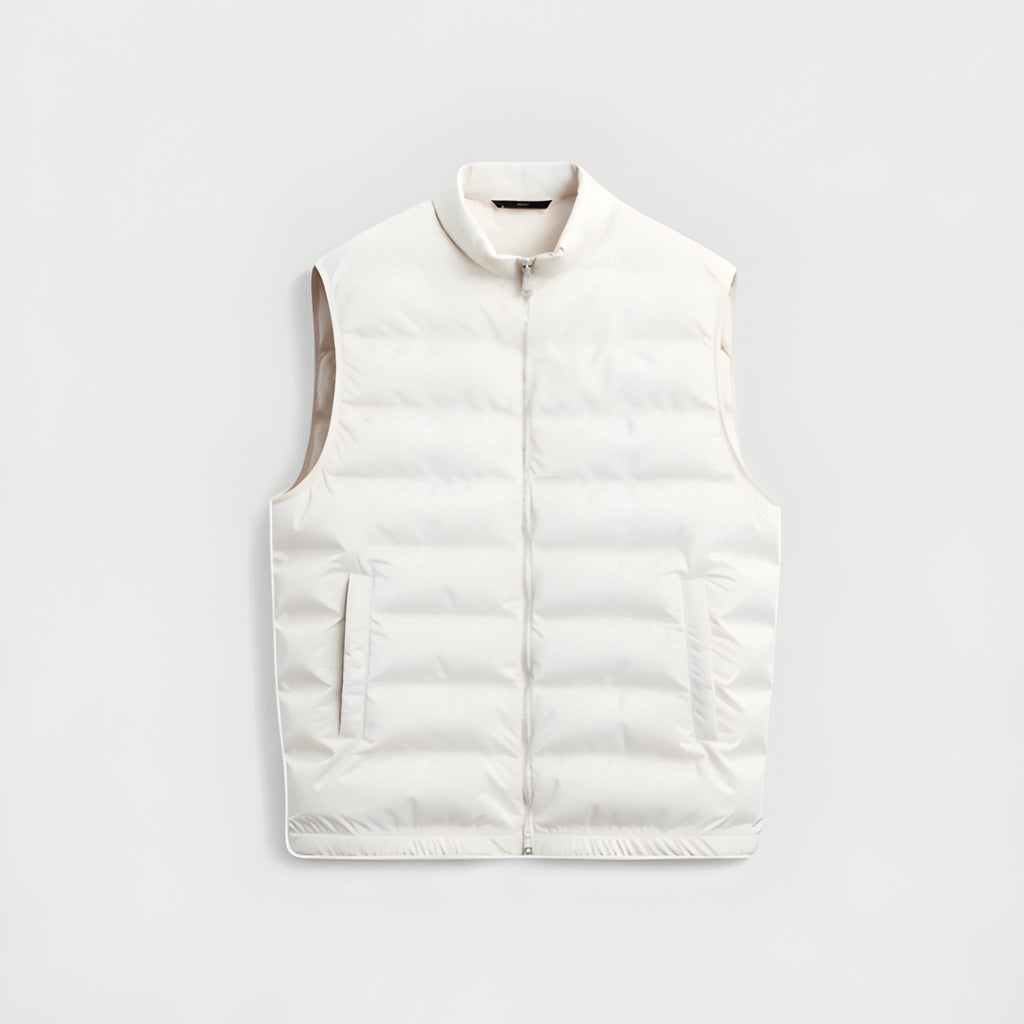 Men's Lightweight Sleeveless Gilet for Autumn and Winter