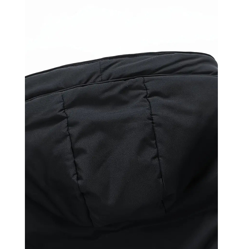 Men's Longline Hooded Padded Puffer Jacket