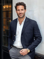 Men's Notch Lapel Single Breasted Blazer