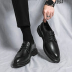 Men's Patent Lace Up Derby Formal Shoes