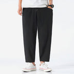Men's Relaxed Fit Cropped Trousers
