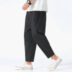 Men's Relaxed Fit Cropped Trousers