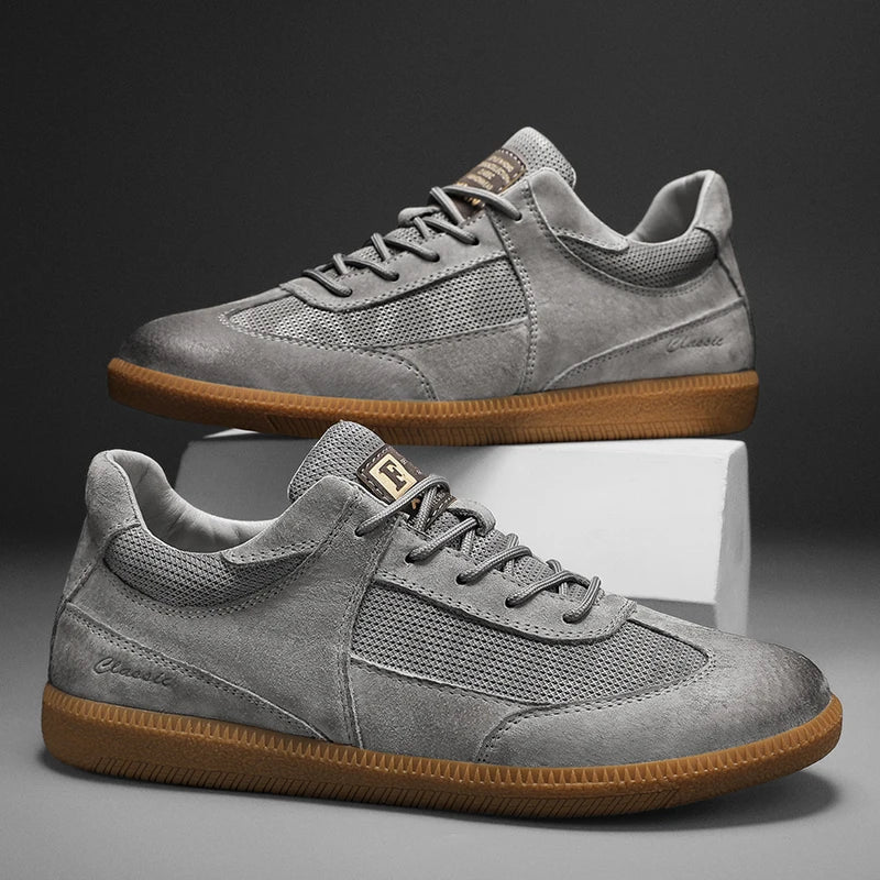 Men's Suede Effect Lace Up Casual Shoes