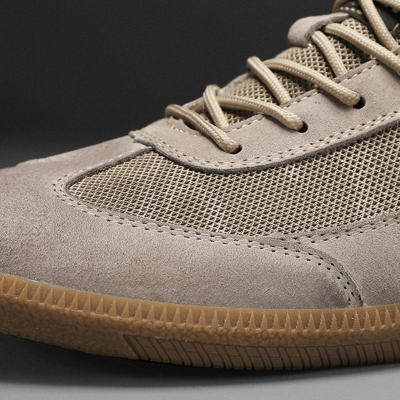 Men's Suede Effect Lace Up Casual Shoes