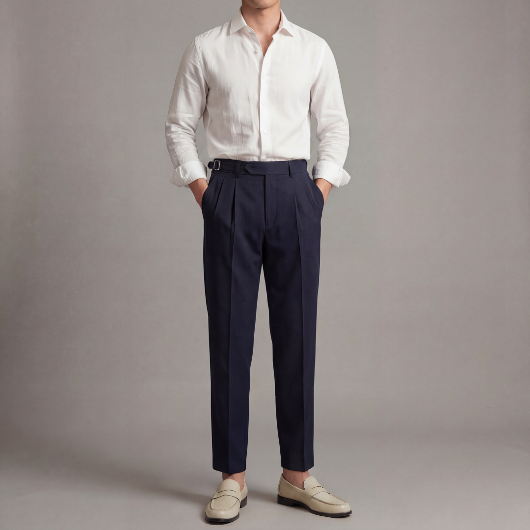 Men's Tailored Fit Smart Trousers