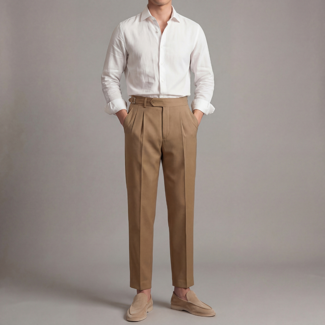 Men's Tailored Fit Smart Trousers
