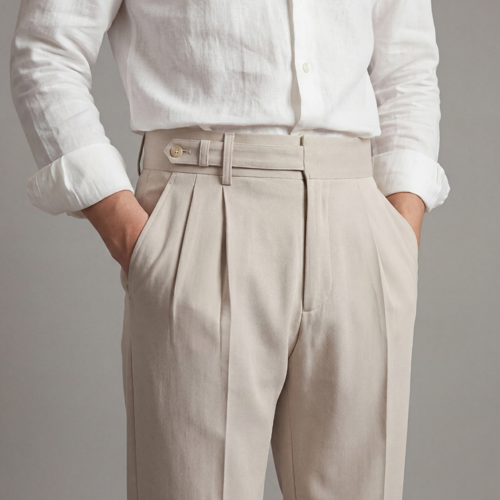 Men's Tailored Fit Smart Trousers