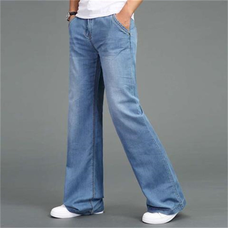 Men's Wide Leg Baggy Jeans