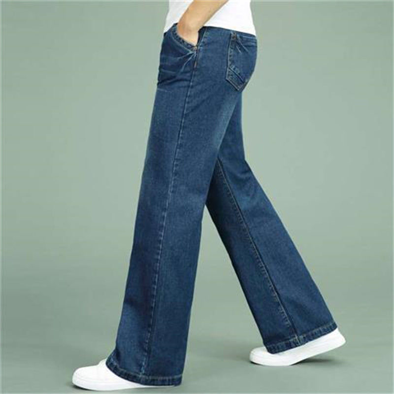 Men's Wide Leg Baggy Jeans