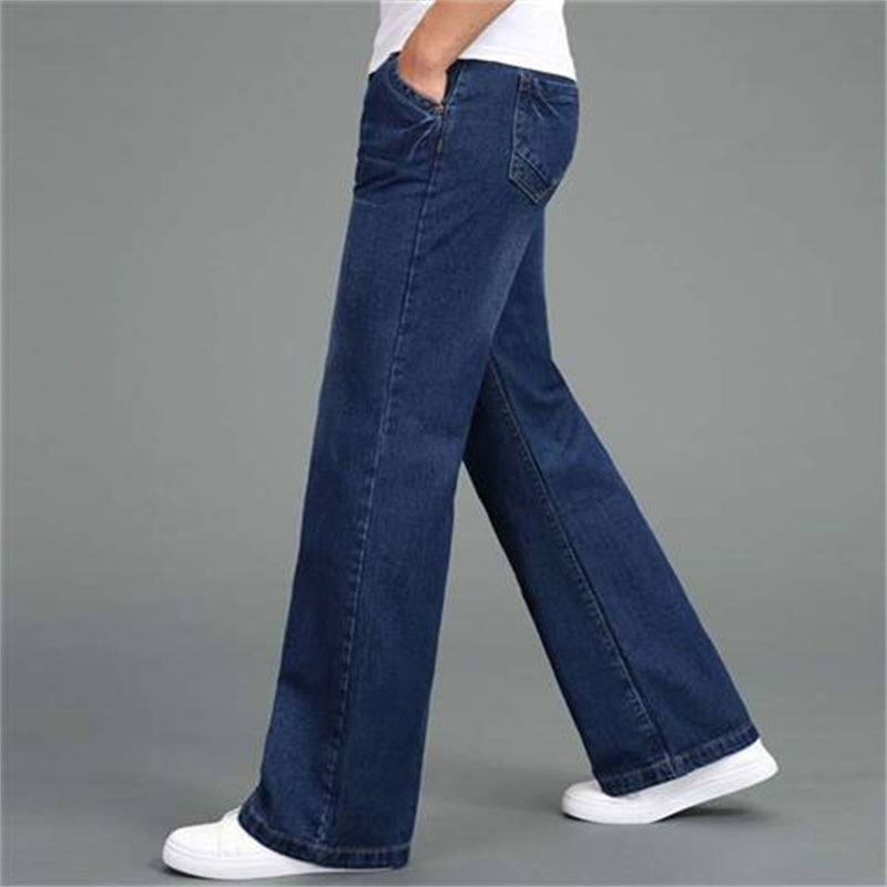 Men's Wide Leg Baggy Jeans
