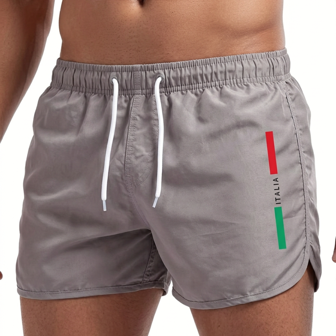 ITALIENISCHE BADESHORTS FÜR HERREN