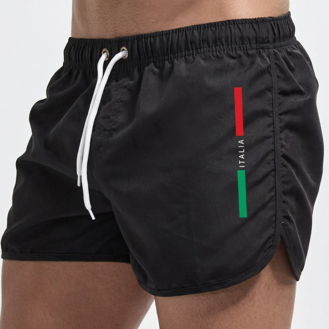 ITALIENISCHE BADESHORTS FÜR HERREN