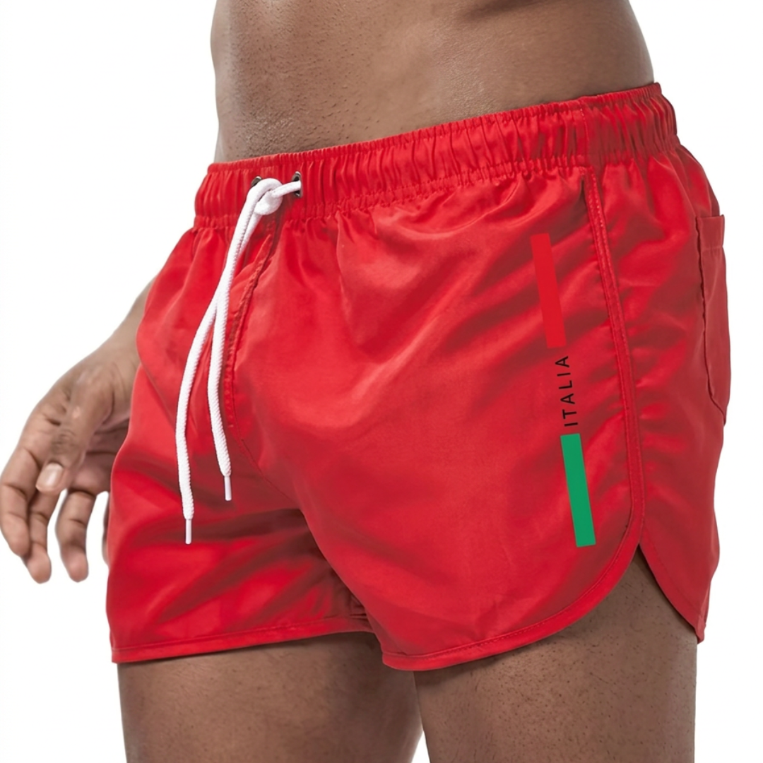 ITALIENISCHE BADESHORTS FÜR HERREN
