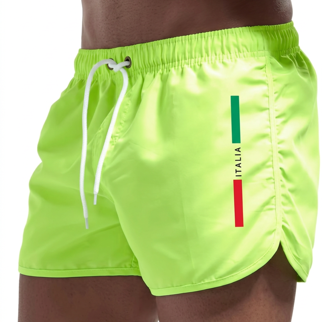 ITALIENISCHE BADESHORTS FÜR HERREN