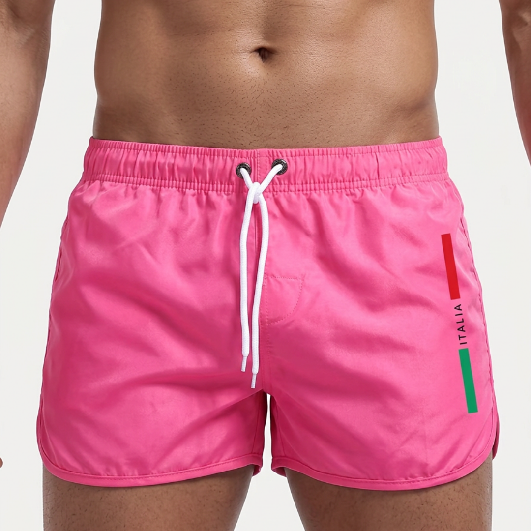 ITALIENISCHE BADESHORTS FÜR HERREN