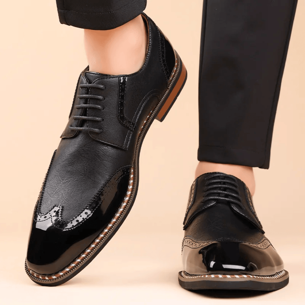 ZWEIFARBIGE SCHUHE FÜR HERREN