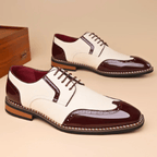 ZWEIFARBIGE SCHUHE FÜR HERREN