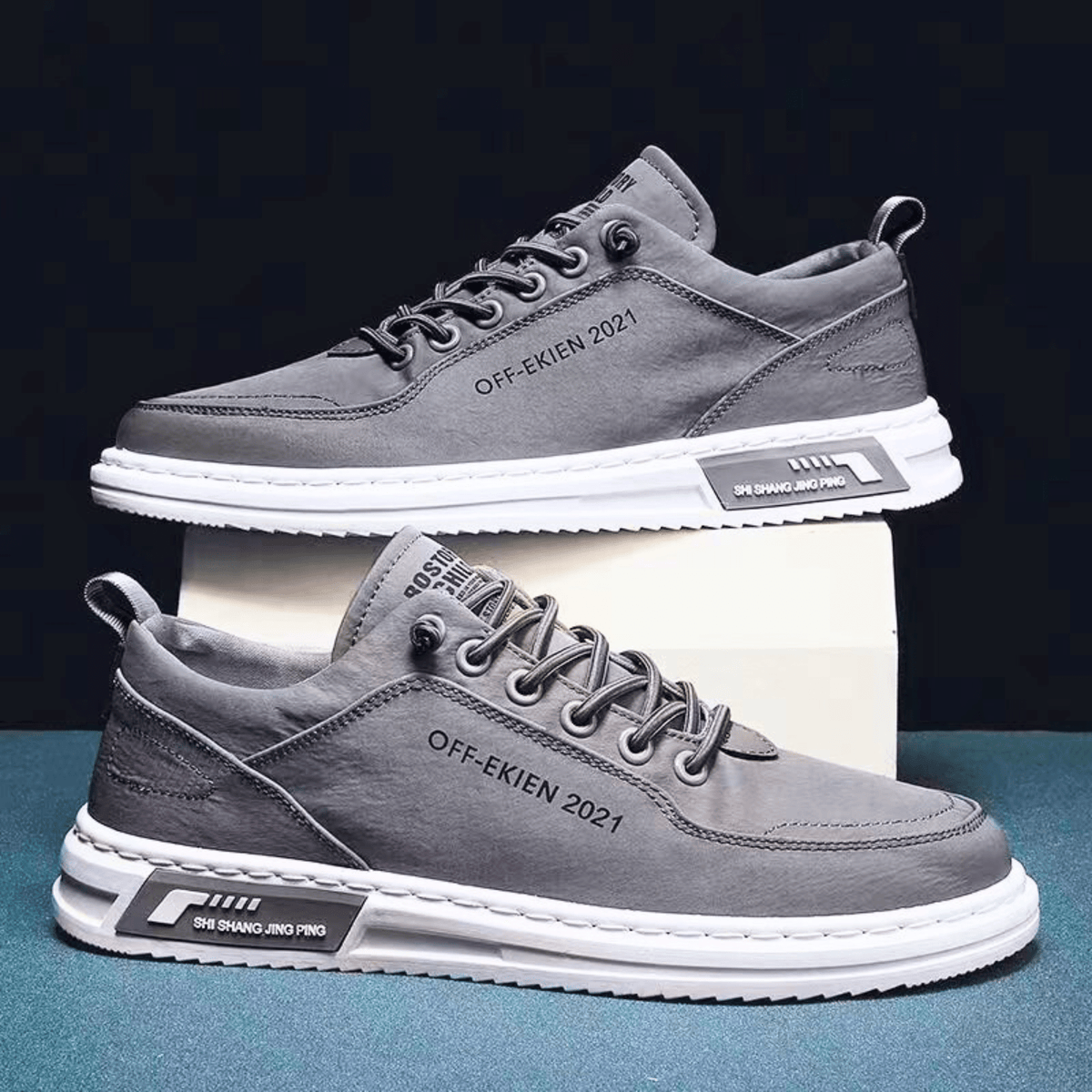 STRUKTURIERTE SNEAKER FÜR HERREN